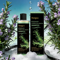 Hoegoa Rosemary Hydrolyzed Keratin Shampoo for Hair Growth Bald Head Hair Regrowth Hair Regeneration Hair Strengthening Shampoo