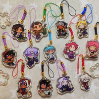 Italian guys' new design inspiration: keychains, phone chains, anime character gifts
