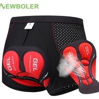 Newboler radhose atmungsaktiv mesh radfahren unterwäsche 5d gel pad stoßfest mtb bike shorts man shorts