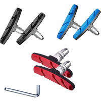 AliExpress NONE 1 Pair Durable Bicycle Silent Brake Pads Riding Brake Mount Pad Shoe Block Rubber Pads Long Lasting Good
