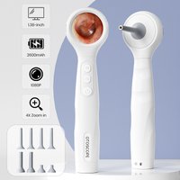Handheld Visual 4.2mm Ear Scope Otoscope with 1.38'' IPS Screen Ultra Thin 1080P HD Endoscope Camera for Ear Check