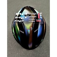 UAE Team Polgarza MET Manta Trenta Road Bicycle Helmet G42 Waterproof Beautifying Stickers Cycling Gear Accessories