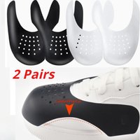 4Pcs Sneaker Crease Protector Anti-Crease Shoe Head Stretcher Sport Toe Cap Fold Support for Dropshipping Toe Cap Protector