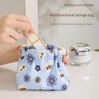 Bullet-Shaped Storage Bag for Red Envelopes, Key and Makeup Pouch, Data Cable Storage Bag, Portable Carry-On Bag, Self-Closing Storage Pouch, Portable Data Cable Sorting Bag