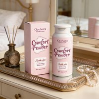 OceAura Comfort Powder Anti Friction Thighs Armpit Sweatproof Scented Body Powder Smooth Skin Refreshing Loose Body Powder 100g