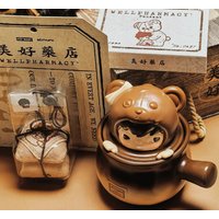 POP MART Hirono Wellpharmacy Beautiful Pharmacy Series Ceramic Cute Toy for Collection Home Decoration Surprise Gifts