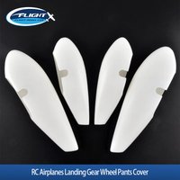 1Pair RC Airplanes Landing Gear Wheel Pants Cover Low Resistance 144mm/185mm Length Protection For Model Aircraft Spare DIY Part