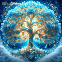 Evershine DIY Diamond Painting Tree of Life Full Square Round Diamond Embroidery Landscape New Arrival Mosaic Handicraft