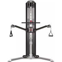 Wall Mounted Cable Crossover Machine Single Station Pulley System Home Gym LAT Pulldown Low Row Full Body Workout Fitness Equipm