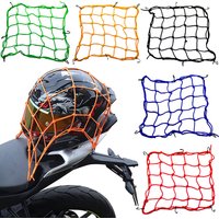 AliExpress NONE 30/40cm Elastic Cargo Net (W/Hooks), Durable Stretch Mesh, Fits Motorcycle/Bike/Electric Scooter (Rear Seat/Tank), Fuel Tank Net