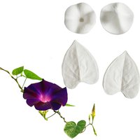 Morning Glory Flower Leaf Petal Silicone Mold Fondant Form CakesDecorating Tool Mould Sugar Chocolate Baking Tool Gumpaste M2650