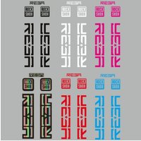 AliExpress NONE 1 SET RockShox REBA Fork Style Stickers Multi-color Waterproof Vinyl Decals for MTB Suspension Decoration