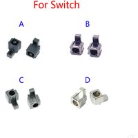For Nintendo Switch NS Joy-Con Controller Black OEM Plastic Metal Left Right Buckle Lock