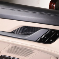 Classic Real Dry Carbon Fiber for Porsche 911 992 2019-2023 Car Inner Door Handle Bowl Cover Trim Interior Accessories