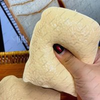 Food-Shaped Stress Ball Toast Squishy Toy Moldable Non-Bounce Squeeze Ball ASMR Sensory Anti Stress Fidget Toys for Kids & Adult
