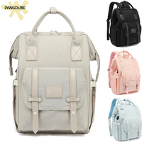 PANGDUBE Baby Nappy Bag with 2pcs Stroller Hooks Mummy Bag Backpack Waterproof Outdoor Travel Mommy Maternity Bag for Baby Stuff