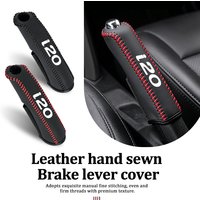 Car Handbrake Cover Protective Sleeve Handbrake Anti-Slip Hand Brake Protection For Hyundai IONIQ I10 I20 I30 Equus Nexo