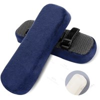 Soft Armrest Cushion PP Sponge Foam Home Office Chair Armrest Covers Computer Gaming Elbow Pad Removable Washable Non-Slip