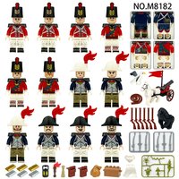 Imperial Royal Soldier M8182 Double Sided Body Pattern Figure Cross Border Wholesale Gun Accessories Carriage Orangutan Animals