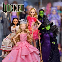 In Stock Original Genuine Wicked Barbie Doll Galinda Elphaba Collector'S Edition Movie Action Barbie Doll Figure Birthday Gift