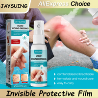 Liquid Bandage Spray Cleansing Waterproof Wound Care Spray Invisible Protective Film Transparent Liquid Breathable Band Aid Mist