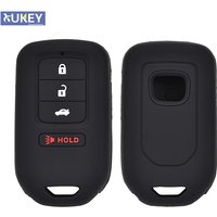 4 Button Silicone Car Remote Key Fob Pocket Cover Case For Honda Accord EX EXL Civic Crv Crz Hrv Pilot Ridgeline 2016 2017 2018