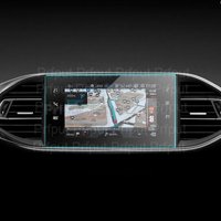 9.7 inch Tempered Glass Film For Peugeot 308 408 508 208 Car Navigation infotainment GPS radio Screen Protector 2016-2019