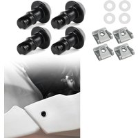 14MM 1/4 Quick Release Turn Race Fairing Fastener Universal Fit for Honda Yamaha Suzuki Kawasaki Ducati Aprilia Race Fairings
