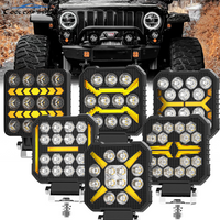 4" Work LED Headlight Light Auto Fog Light Led Light Bar Round Fog Light for Motorcycle Car Trucks SUV UTV 12V 24V