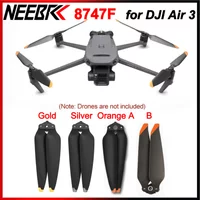 8747F Replacement Propeller Blade Quick Release Wing Fans Low-Noise Pros for DJI Air 3 Air 3S Quadcopter Drone Spare Accessories