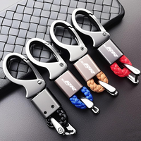 For BMW S1000RR S1000R S1000XR 2010-2025 Motorcycle Braided Rope Keyring Metal Keychain key ring S1000 R/RR/XR Accessories