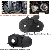 Inner Outer Air Guide Clutch Back Plate Cover For Polaris RZR XP 4 1000 EPS Sport General 2015-2023 Clutch Cover UTV Accessories