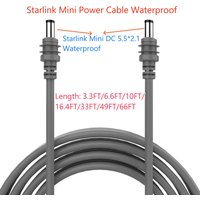 High Quality Replacement Kabel Starlink Mini DC Charge Cable Waterproof 3FT/6FT/10FT/16.4FT/33FT/49FT/65FT DC to DC Power Cable