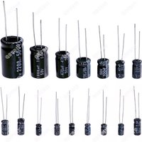 DIP Aluminum Electrolytic Capacitor 100UF 220UF 330UF 470UF 680UF 1000UF 2200UF4700 10UF 22UF 47UF 10V 16V 25V 35V 50V 63V 100V