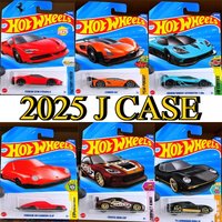 2025J Original Hot Wheels Car Porsche 911 Ferrari SF90 benz Lamborghini Diecast 1/64 alloy model vehicle Toys for boys present