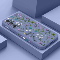 Fresh Flower Vine Phone Case For Samsung Galaxy A17 A07 A56 A36 A26 A16 A06 A55 A35 A25 A15 A05 A54 A34 A24 A14 A04 4G 5G Cover