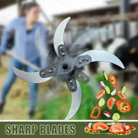 Vegetable Fruit Cutter Slicer Farm Blade Feed Crusher Replacement Blades for Farming Stirring Mixer Blade Chopper
