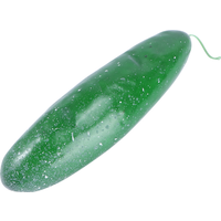 Lifelike Simulation Green Cucumber Model Premium Artificial Vegetables Props Realistic Fake Green Cucumber Decorative