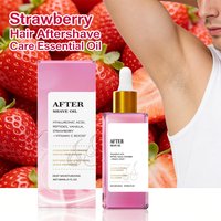 Strawberry Soft Serve After Shave Oil for Smooth Skin Deeply Hydrating Nourishing Reduce Redness Non-irritating After Shave Care