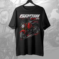 AliExpress Honda Men's and Women's T-shirt Honda Grom MSX125 Summer Motorcycle Tee Racing Short-sleeved Spring Cycling Off-road Fashion Top