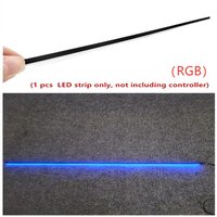 For Car Ambient Light Strip 64 RGB Color Acrylic Strips Full Colors Car Interior Replacement Accessories