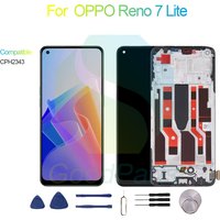 For OPPO Reno 7 Lite Screen Display Replacement 2400*1080 CPH2343 Reno 7 Lite LCD Touch Digitizer Assembly