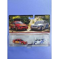 Hot wheels premium car culture 2-pack - '87 ford sierra cosworth & '93 ford escort rs cosworth