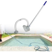 Swimming Pool Vacuum Cleaner Hose Set SPA Hot Tub Portable Cleaning Tool for Sand Debris Leaves Cleaning Pond Corner Floor Wall
