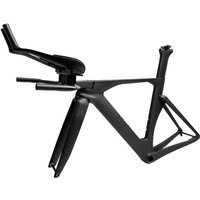AliExpress Airwolf New Aero Design Carbon TT Bike Frame Full Carbon Disc Brake BB386 Lightweight 1300g Time Trial Frame Customizable Colors