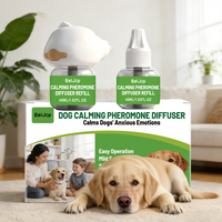 Pet Calming Diffuser for Anxious Dogs Essential Oil Free Safe Diffuser Creates Calm Home Behavior Aid Long Lasting Care Us plug