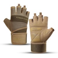 AliExpress NONE Cycling Gloves Half Finger Gym Weightlifting Dumbbell Training Anti-Slip Fitness Gloves Workout Crossfit Exercise Gloves