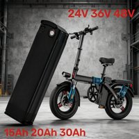 Long Range Silverfish Battery 48V 20Ah 4PIN Lithium Ion Pack for 1000W 500W Bicycle Conversion City Commuting with Charger