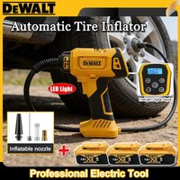 Dewalt Kompresor Powietrza Automatyczny Pompka do Opon Bezprzewodowa Akumulatorowa Ręczna Elektryczna Pompka z Cyfrowym Manometrem 18V