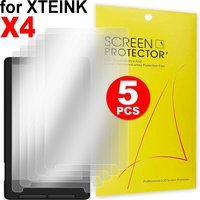 1-5Pcs PET Soft Film Screen Protectors for XTEINK X4 E-reader HD Clear Matte Protective Films for XTEINK X4 E-reader Not Glass
